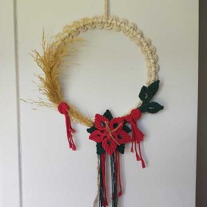 Corona de Navidad Silvestre